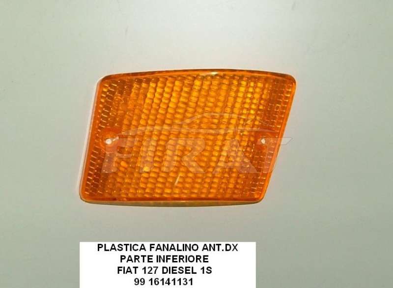PLASTICA FANALINO FIAT 127 DIESEL ANT.DX INF.
